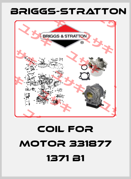 Coil for motor 331877 1371 B1 Briggs-Stratton