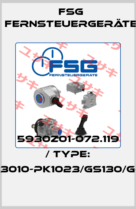 5930Z01-072.119 / Type: SL3010-PK1023/GS130/G-01 FSG Fernsteuergeräte