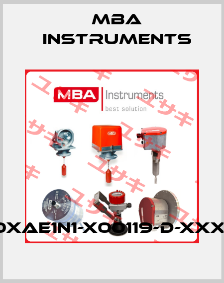 MBA210XAE1N1-X00119-D-XXXXXXXX MBA Instruments