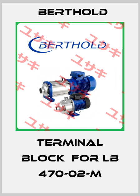 Terminal Block  for LB 470-02-M Berthold