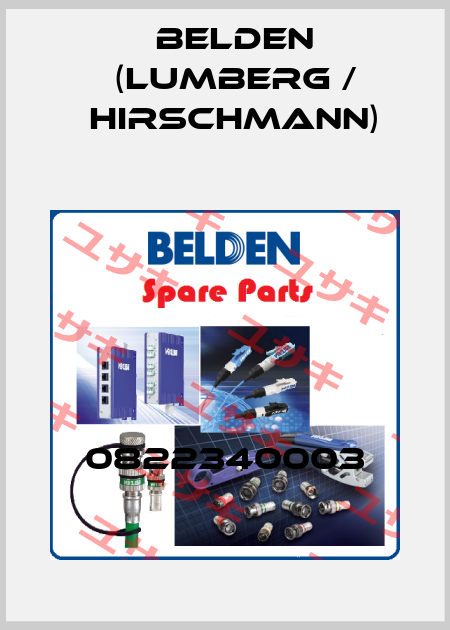 0822340003 Belden (Lumberg / Hirschmann)