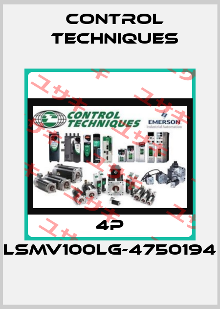 4P LSMV100LG-4750194 Control Techniques