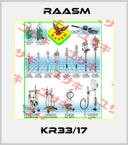 KR33/17 Raasm