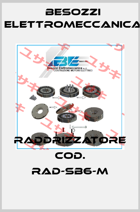 raddrizzatore cod. RAD-SB6-M Besozzi Elettromeccanica