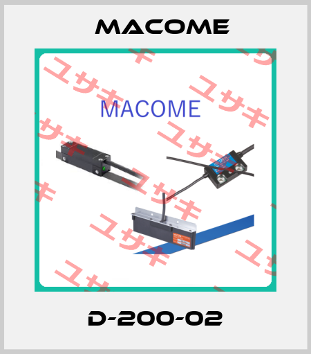 D-200-02 Macome
