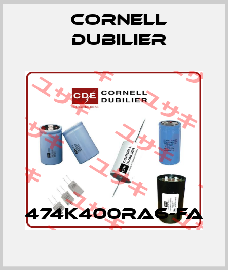474K400RA6-FA Cornell Dubilier