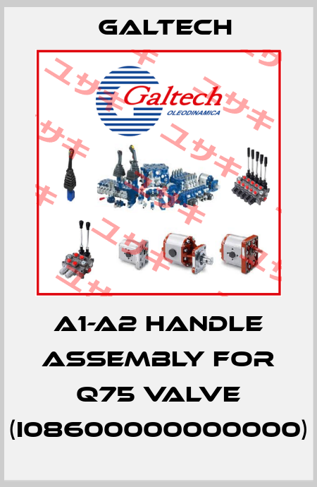 A1-A2 handle assembly for Q75 valve (I08600000000000) Galtech
