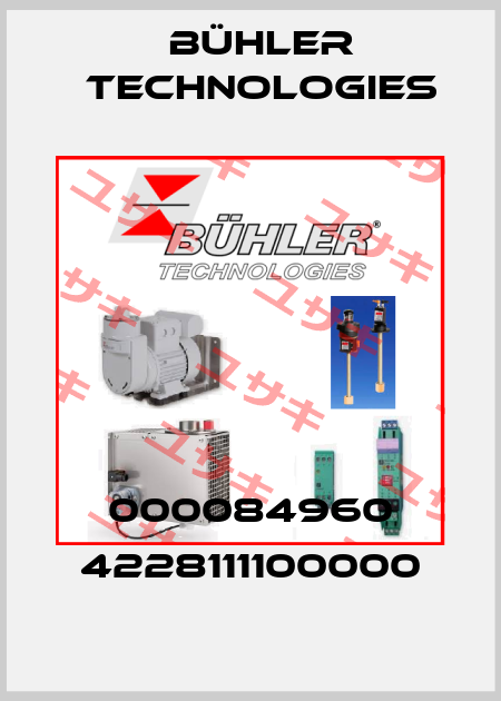 000084960 4228111100000 Bühler Technologies
