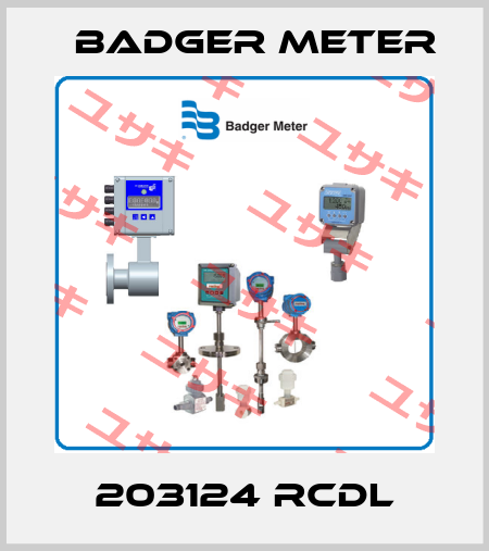 203124 RCDL Badger Meter