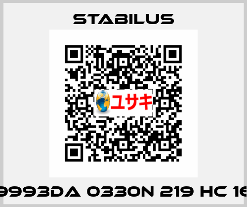 9993DA 0330N 219 HC 16 Stabilus