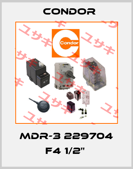 MDR-3 229704 F4 1/2"  Condor