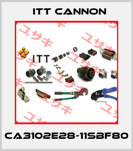 CA3102E28-11SBF80 Itt Cannon
