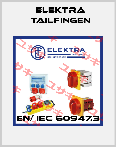 EN/ IEC 60947.3 Elektra Tailfingen