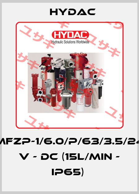 MFZP-1/6.0/P/63/3.5/24 V - DC (15L/MIN - IP65)  Hydac