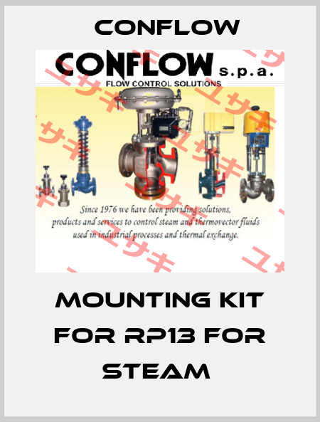 Mounting kit for RP13 for steam  CONFLOW