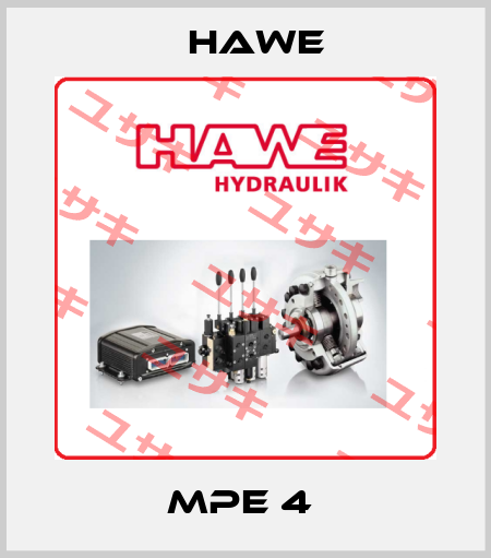 MPE 4  Hawe
