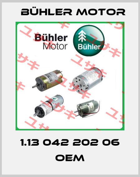 1.13 042 202 06 OEM Bühler Motor