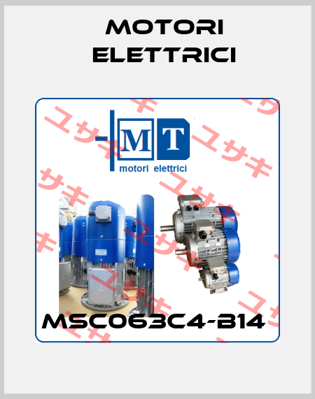 MSC063C4-B14  Motori Elettrici