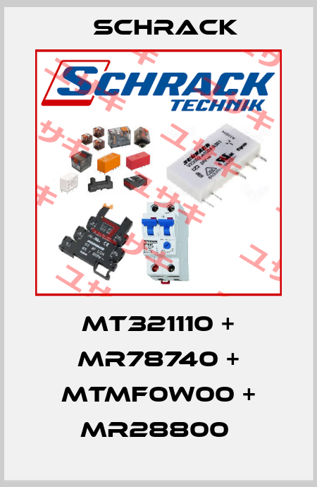 MT321110 + MR78740 + MTMF0W00 + MR28800  Schrack