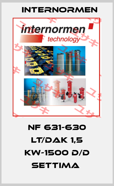 NF 631-630 LT/DAK 1,5 KW-1500 D/D SETTIMA  Internormen