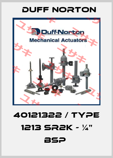 40121322 / Type 1213 SR2K - ¼" BSP  Duff Norton