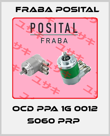 OCD PPA 1G 0012 S060 PRP  Fraba Posital