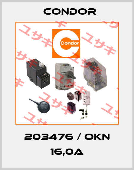 203476 / OKN 16,0A Condor