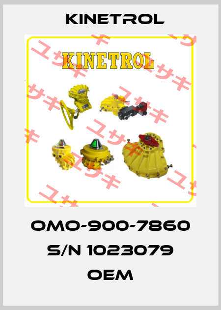 OMO-900-7860 S/N 1023079 OEM Kinetrol