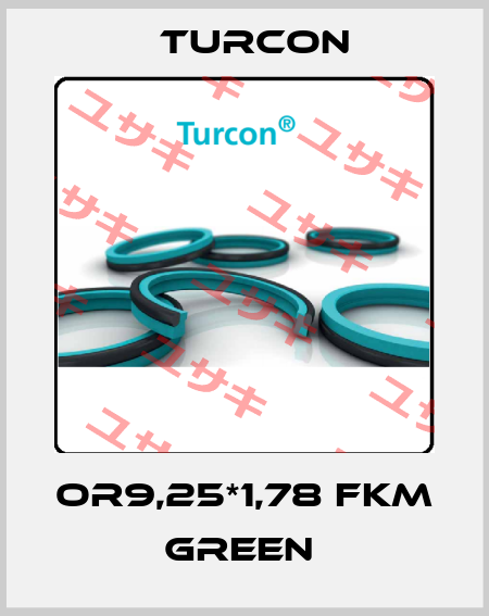 OR9,25*1,78 FKM GREEN  Turcon