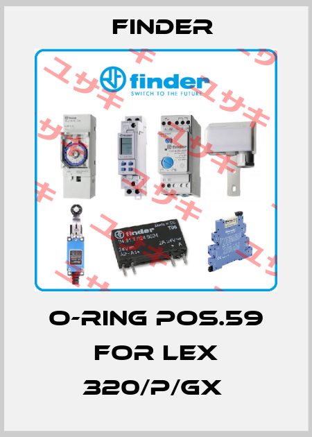 O-RING POS.59 FOR LEX 320/P/GX  Finder