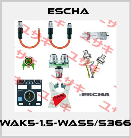 WAK5-1.5-WAS5/S366 Escha