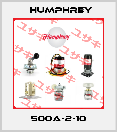 500A-2-10 Humphrey