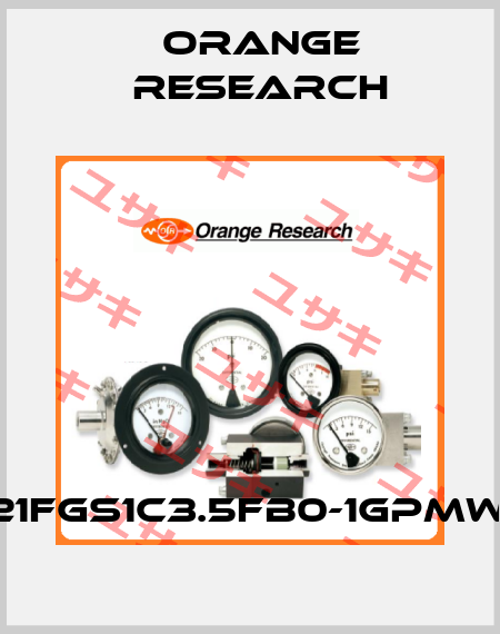 2021FGS1C3.5FB0-1GPMW6V Orange Research