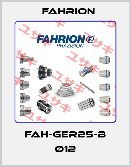 FAH-GER25-B Ø12 Fahrion