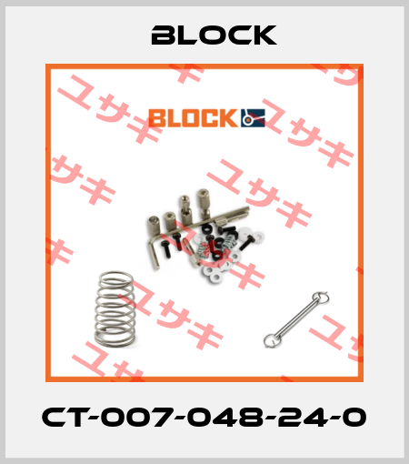 CT-007-048-24-0 Block
