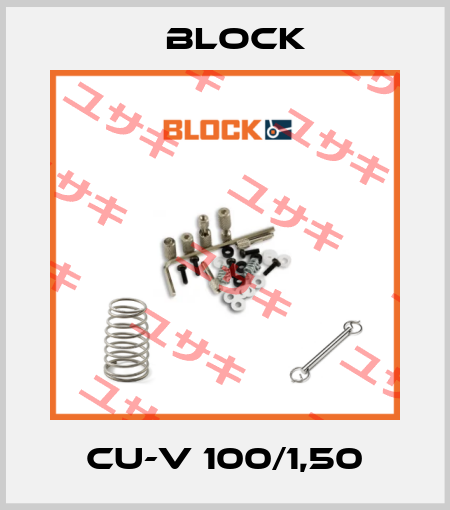 CU-V 100/1,50 Block