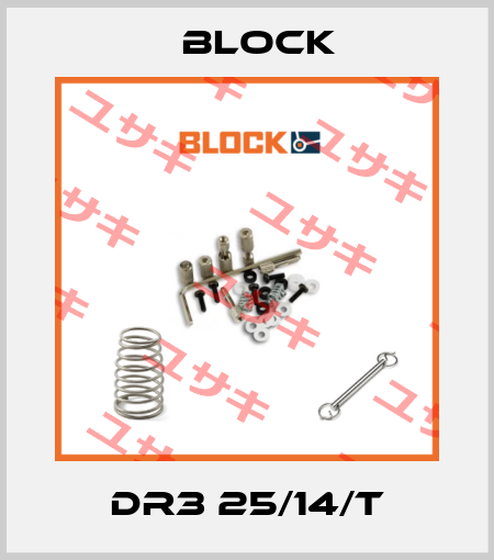 DR3 25/14/T Block