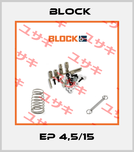 EP 4,5/15 Block