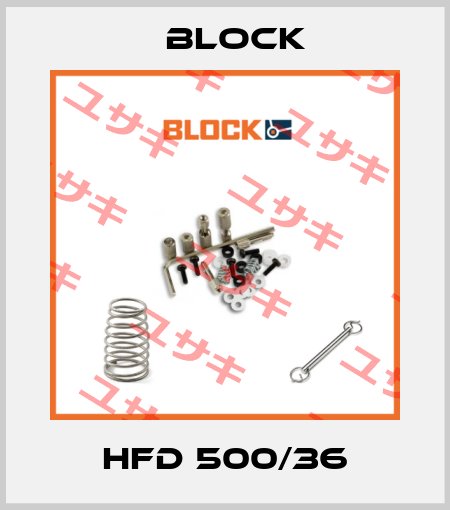 HFD 500/36 Block