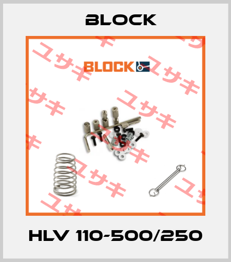 HLV 110-500/250 Block