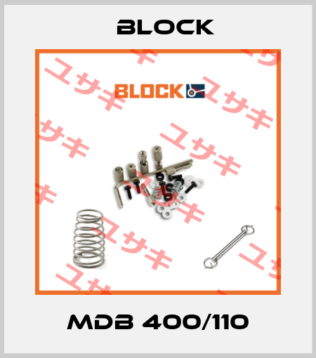 MDB 400/110 Block