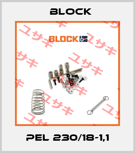 PEL 230/18-1,1 Block