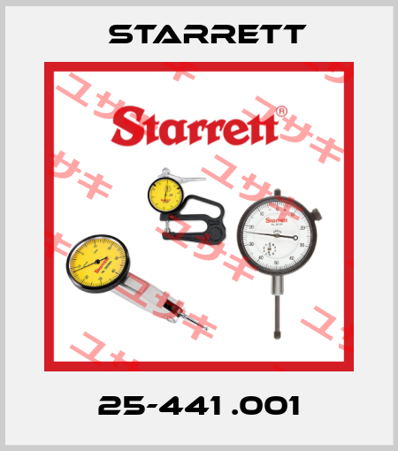 25-441 .001 Starrett