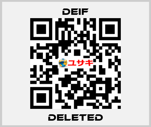 deleted Deif