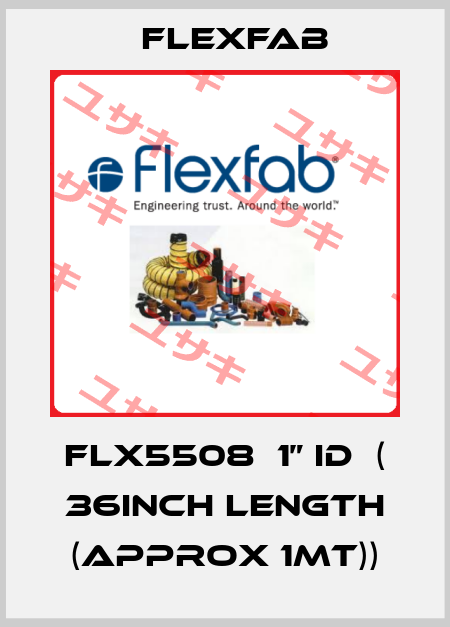 FLX5508  1” ID  ( 36inch length (approx 1mt)) Flexfab