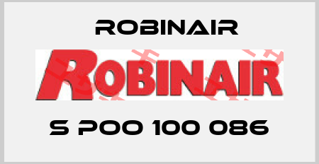 S POO 100 086 Robinair