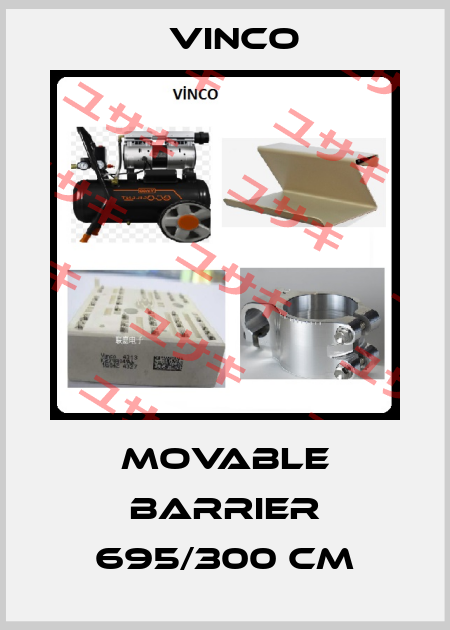 movable barrier 695/300 cm VINCO