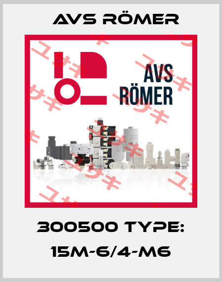 300500 Type: 15M-6/4-M6 Avs Römer