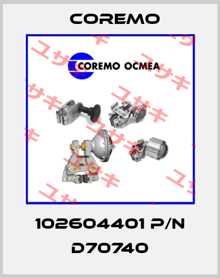 102604401 P/N D70740 Coremo