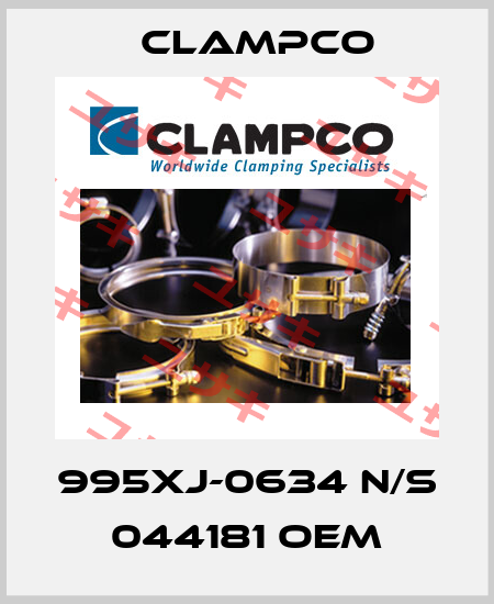 995XJ-0634 N/S 044181 oem Clampco